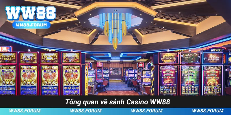 Tổng quan về sảnh Casino WW88
