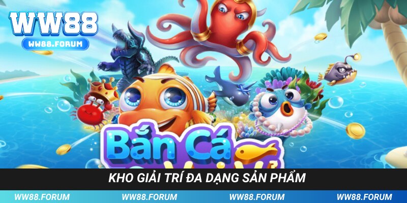 Các trò chơi bắn cá đổi thưởng hay tại WW88 nên thử
