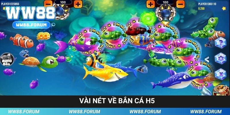Bật mí vài thông tin về Bắn Cá H5