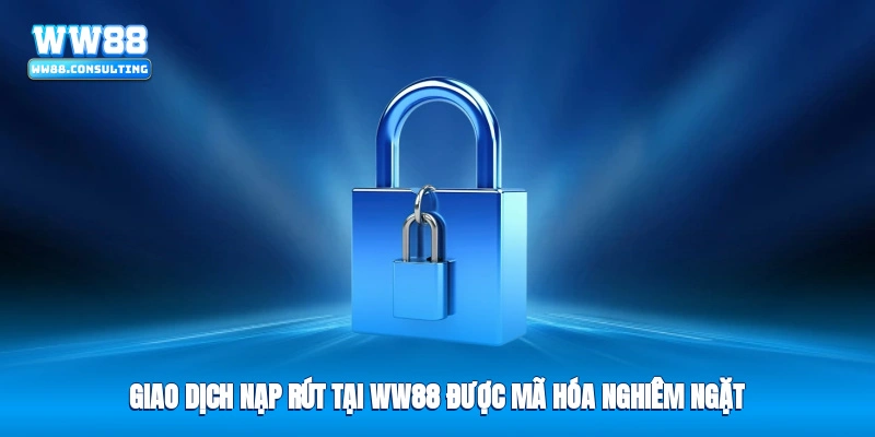 Giao dịch nạp rút tại WW88 được mã hóa nghiêm ngặt